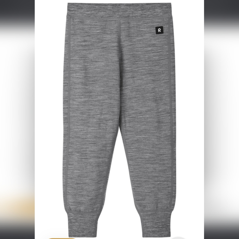 Reima Misam Merino Wool Blend Jogger Grey 2t 92 Toddler